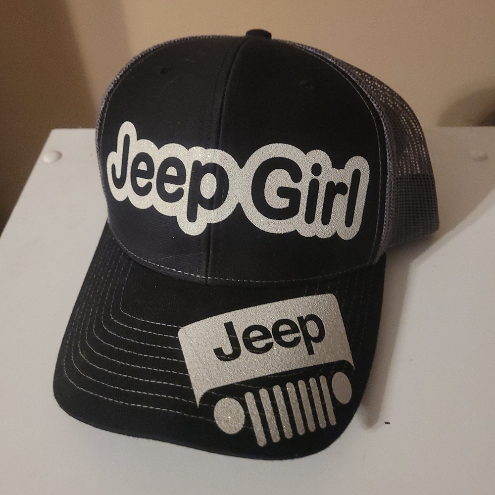 Jeep girl trucker hat